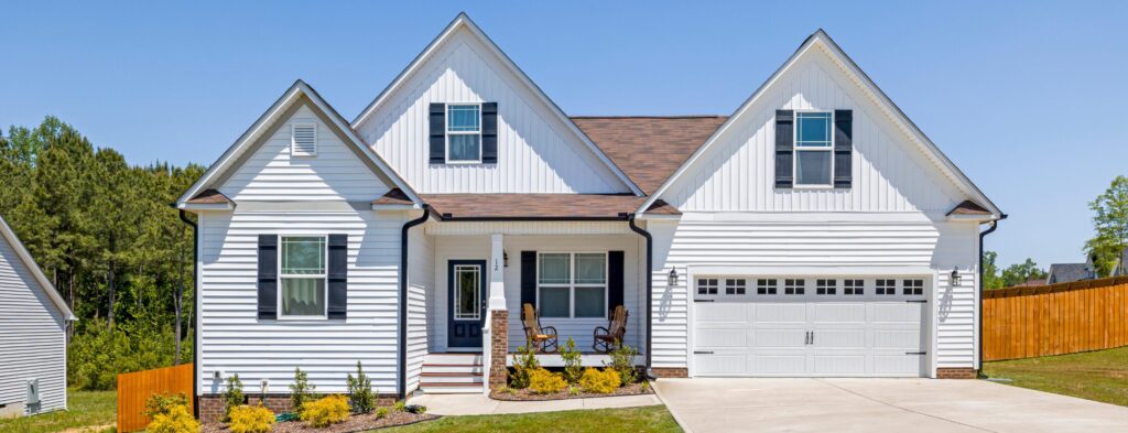 facade of a home